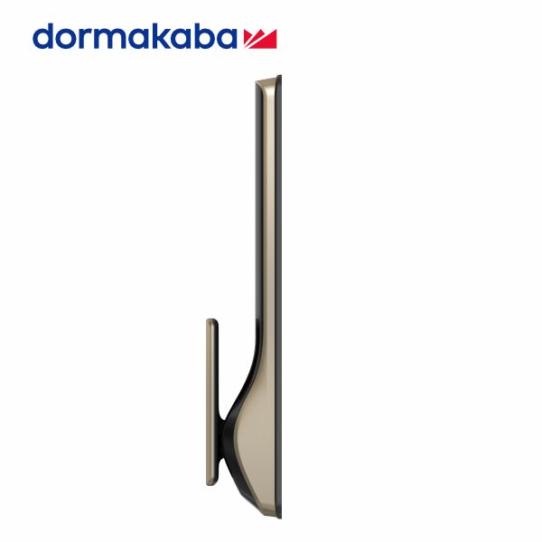 【dormakaba】德國- AS901四合一智慧推拉式電子鎖-金色