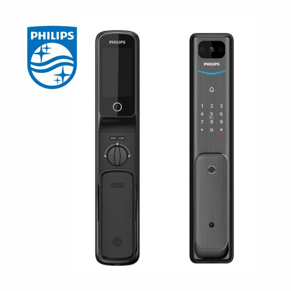 【PHILIPS】荷蘭-EASYKEY飛利浦智能門鎖ALPHA-VP-黑色